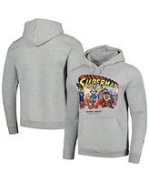 Men's Freeze Max Heather Gray Looney Tunes Pullover Hoodie