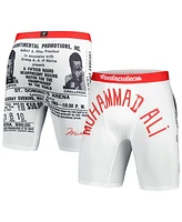 Men's Contenders Clothing White Muhammad Ali 1965 Robe Boxer Briefs