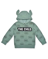 Little Boys and Girls Grogu Green The Mandalorian Tie-Dye Pullover Hoodie