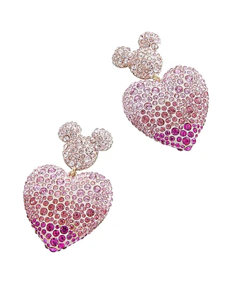 Women's Baublebar Mickey Mouse Heart Earrings