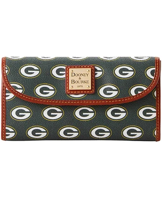 Women's Dooney & Bourke Green Bay Packers Continental Wallet