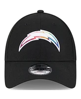 Men's New Era Black Los Angeles Chargers 2023 Nfl Crucial Catch 9FORTY Adjustable Hat