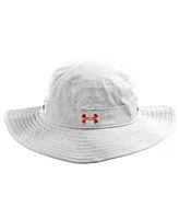 Men's Under Armour White Maryland Terrapins Performance Boonie Bucket Hat