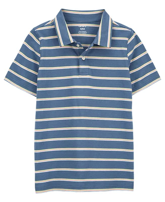 Carter's Big Striped Jersey Polo
