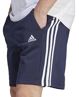 adidas Men's 3-Stripes 10" Fleece Shorts