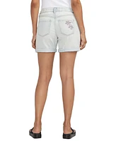 Jag Women's Alex Mid Rise Boyfriend Shorts