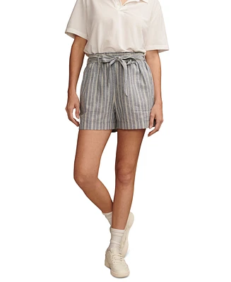 Lucky Brand Women's Paperbag-Waist Cuffed Shorts