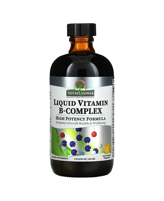 Nature's Answer Liquid Vitamin B-Complex Tangerine - 8 fl oz (240 ml) - Assorted Pre