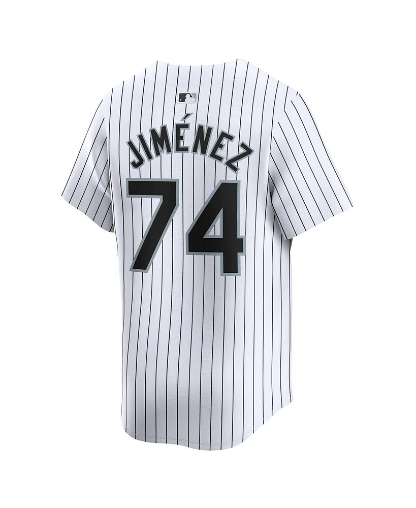 Men's Nike Eloy Jimenez White Chicago Sox Home Limited Player Jersey