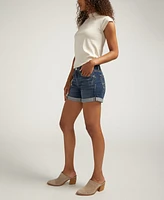 Silver Jeans Co. Women's Boyfriend Mid Rise Shorts