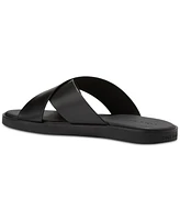 Cole Haan Men's Nantucket Cross Strap Slip-On Slide Sandals