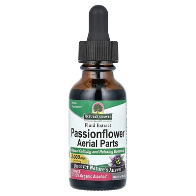 Nature's Answer Passionflower Aerial Parts Fluid Extract 2 000 mg - 1 fl oz (30 ml)