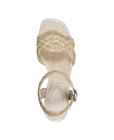 Bandolino Women's Sabinna Platform Braided Wedge Sandals - Light Natural