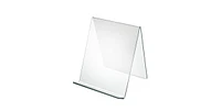 Azar Displays 9"W x 9.5"D x 10.5'H Easel Display. Front Lip: 1.75"H, 10