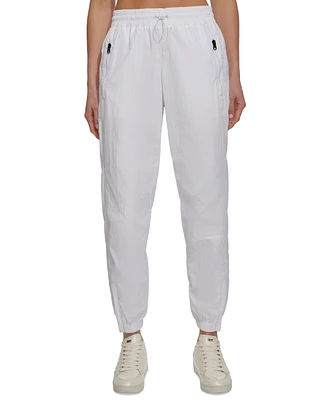 Dkny Sports Women's High-Rise Pull-On Joggers Pants