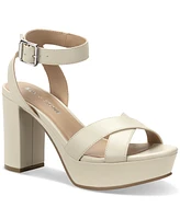 Sun + Stone Women's Lillah Block Heel Platform Dress Sandals