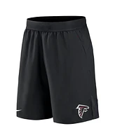 Men's Nike Black Atlanta Falcons Stretch Woven Shorts