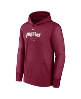 Men's Nike Philadelphia Phillies Authentic Collection Practice Performance Pullover Hoodie