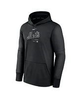 Men's Nike New York Mets Authentic Collection Practice Performance Pullover Hoodie