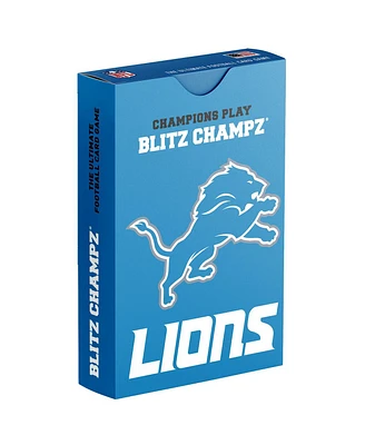 Blitz Champz Detroit Lions Nfl Football Card Game