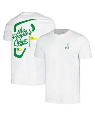 Men's Barstool Golf White Wm Phoenix Open The People's Open T-Shirt