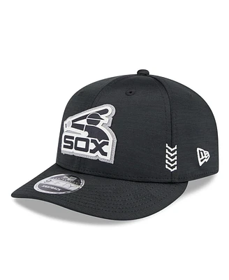 Men's New Era Black Chicago White Sox 2024 Clubhouse Low Profile 59FIFTY Snapback Hat