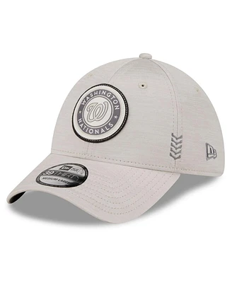 New Era Men's Washington Nationals 2024 Clubhouse 39THIRTY Flex Fit Hat