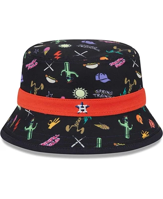 Toddler Boys and Girls New Era Navy Houston Astros Spring Training Icon Bucket Hat