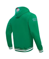 Men's Pro Standard Kelly Green Boston Celtics Script Tail Pullover Hoodie