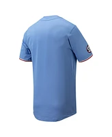 Men's Nike Powder Blue Ole Miss Rebels Replica Full-Button Baseball Jersey