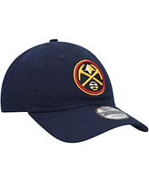 Men's New Era Navy Denver Nuggets Team 2.0 9TWENTY Adjustable Hat