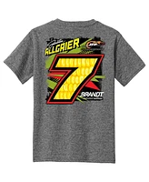 Men's Jr Motorsports Official Team Apparel Heather Charcoal Justin Allgaier Car T-shirt