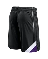 Men's Fanatics Black Colorado Rockies Slice Shorts