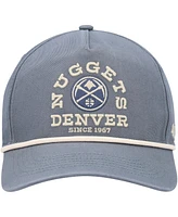 Men's '47 Brand Blue Denver Nuggets Canyon Ranchero Hitch Adjustable Hat