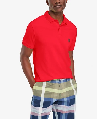 Tommy Hilfiger Men's Short Sleeve Interlock Monogram Polo Shirt