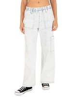 Hurley Juniors' Railroad Denim Cargo Pants