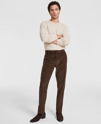 Tommy Hilfiger Men's Modern-Fit Solid Corduroy Pants