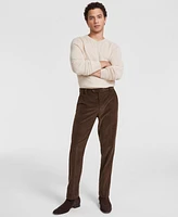 Tommy Hilfiger Men's Modern-Fit Solid Corduroy Pants