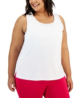Id Ideology Plus Active Essentials Tank Top, Created for Macy's