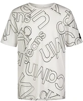 Calvin Klein Big Boys Glowing Lights Short Sleeve T-shirt