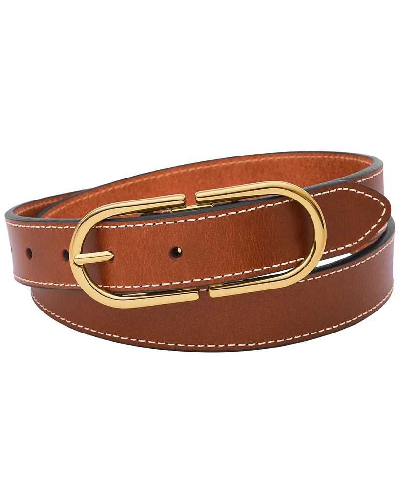 Fossil Women's Double D-Link Belt