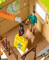 Schleich Wild Life Ranger Adventure Station Playset