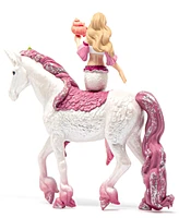 Schleich Bayala Mermaid Feya Riding Underwater Unicorn Playset