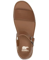 Sorel Dayspring Ankle-Strap Platform Sandals