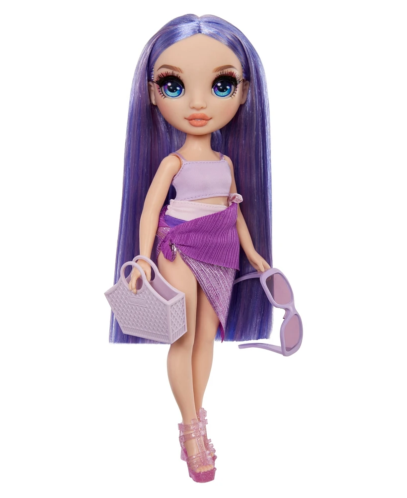 Rainbow High Swim and Style Fashion Doll- Violet