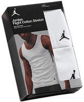 Jordan Men's 2-Pack Flight Base Stretch Cotton Ribbed Tanks