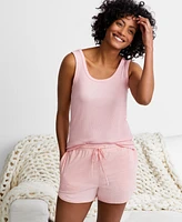 State of Day Women's Printed Knit Sleep Shorts Xs-3X, Created for Macy's