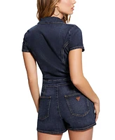 Guess Women's Janae Denim Romper