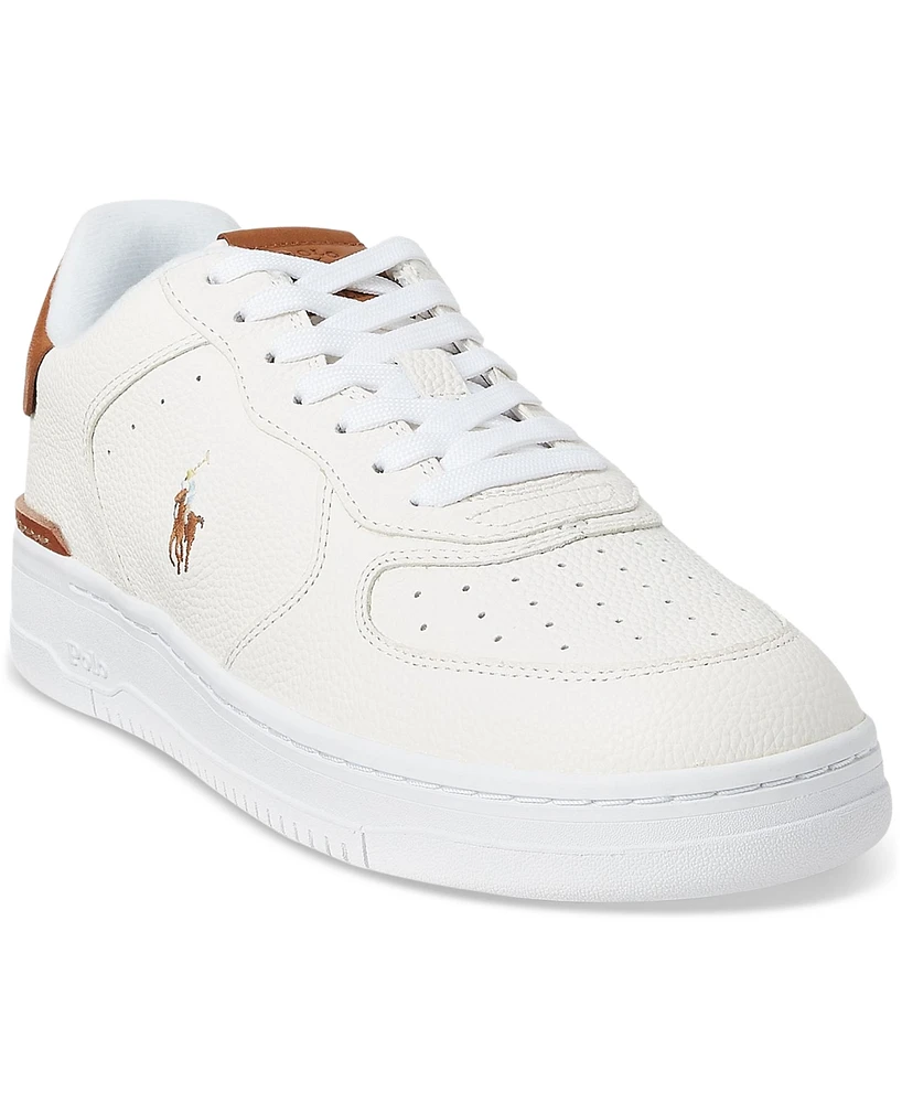 Polo Ralph Lauren Men's Masters Court Lace-Up Sneakers