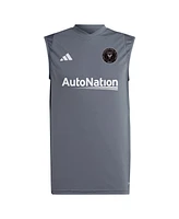 Men's adidas Gray Inter Miami Cf 2024 Sleeveless Training Jersey